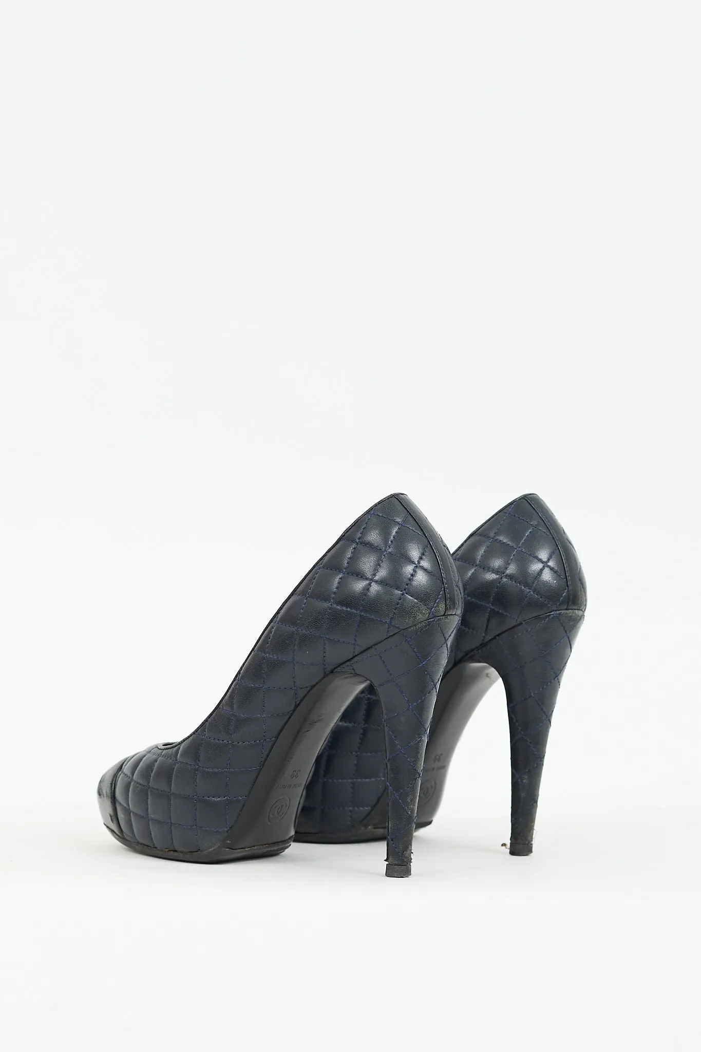 2013 Quilted Leather CC Pump