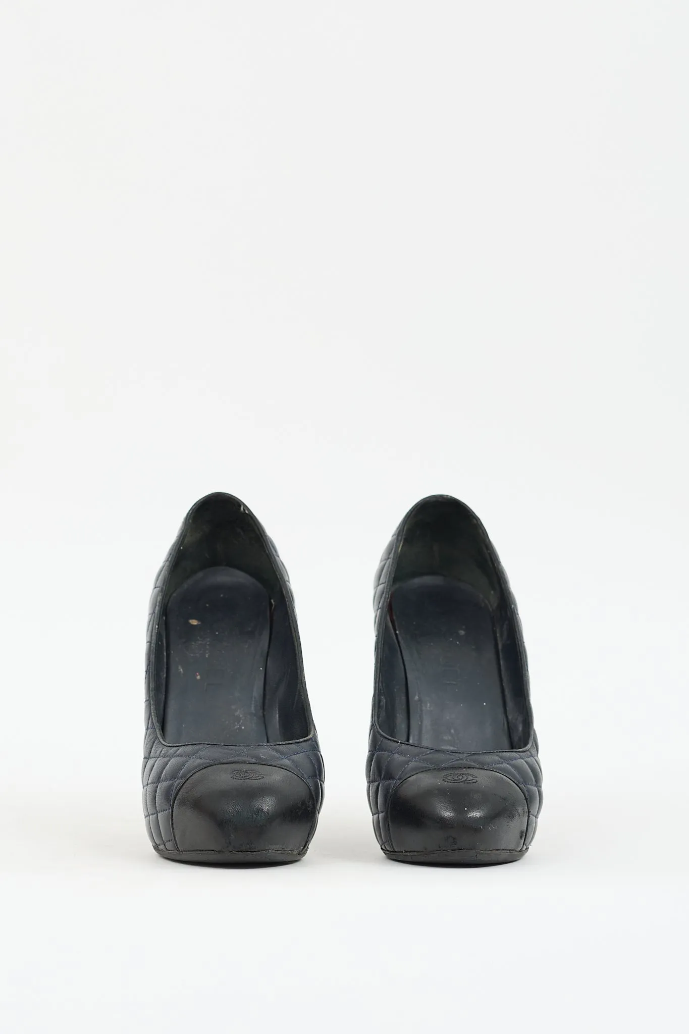 2013 Quilted Leather CC Pump