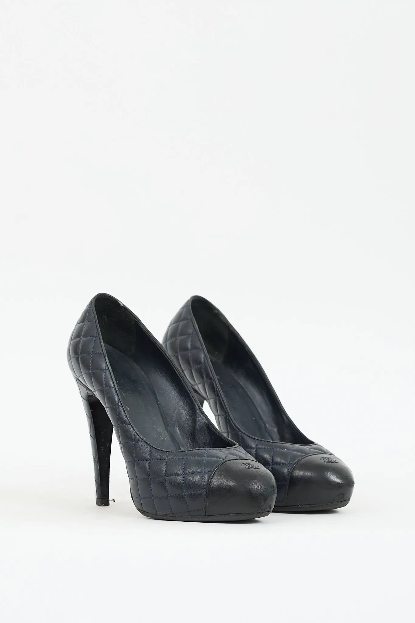 2013 Quilted Leather CC Pump
