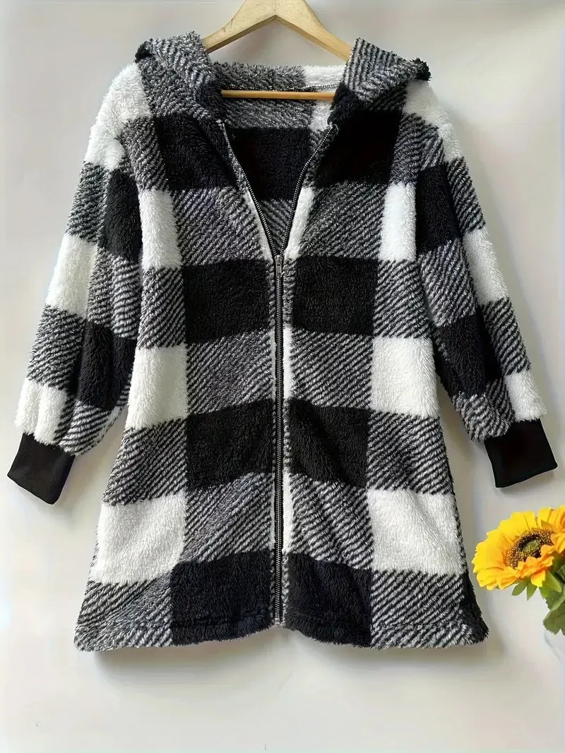 Amaya | Relaxed Plaid Jacket