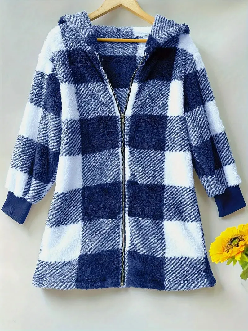 Amaya | Relaxed Plaid Jacket