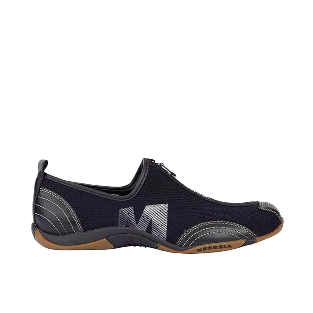 Barrado Mesh Zip - Black