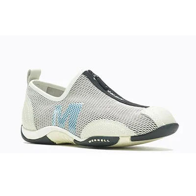 Barrado Mesh Zip - White/Beige