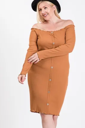 Casual Elegance Button Down Dress