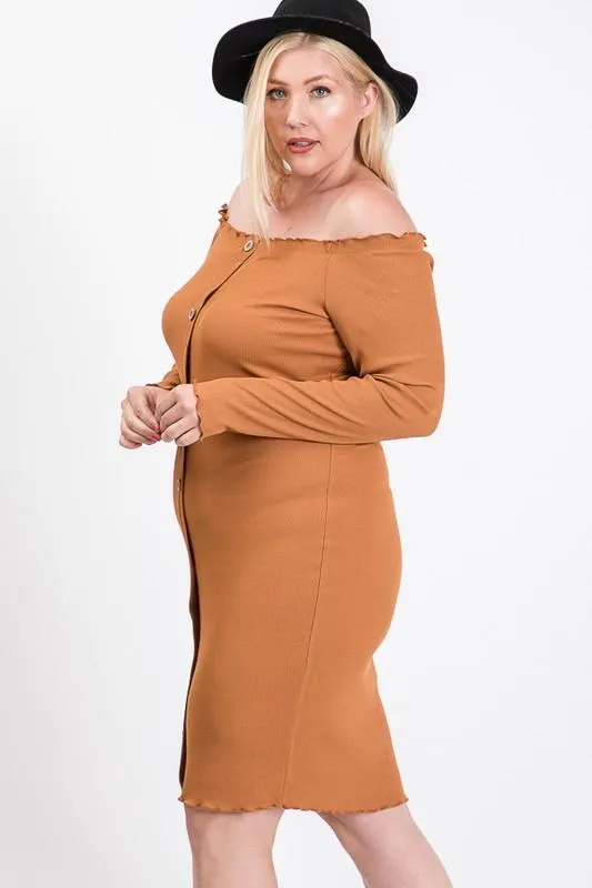 Casual Elegance Button Down Dress