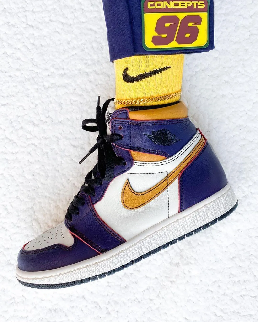 Custom Air Jordan 1 LA To Chicago Sneakers