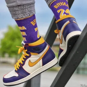Custom Air Jordan 1 LA To Chicago Sneakers