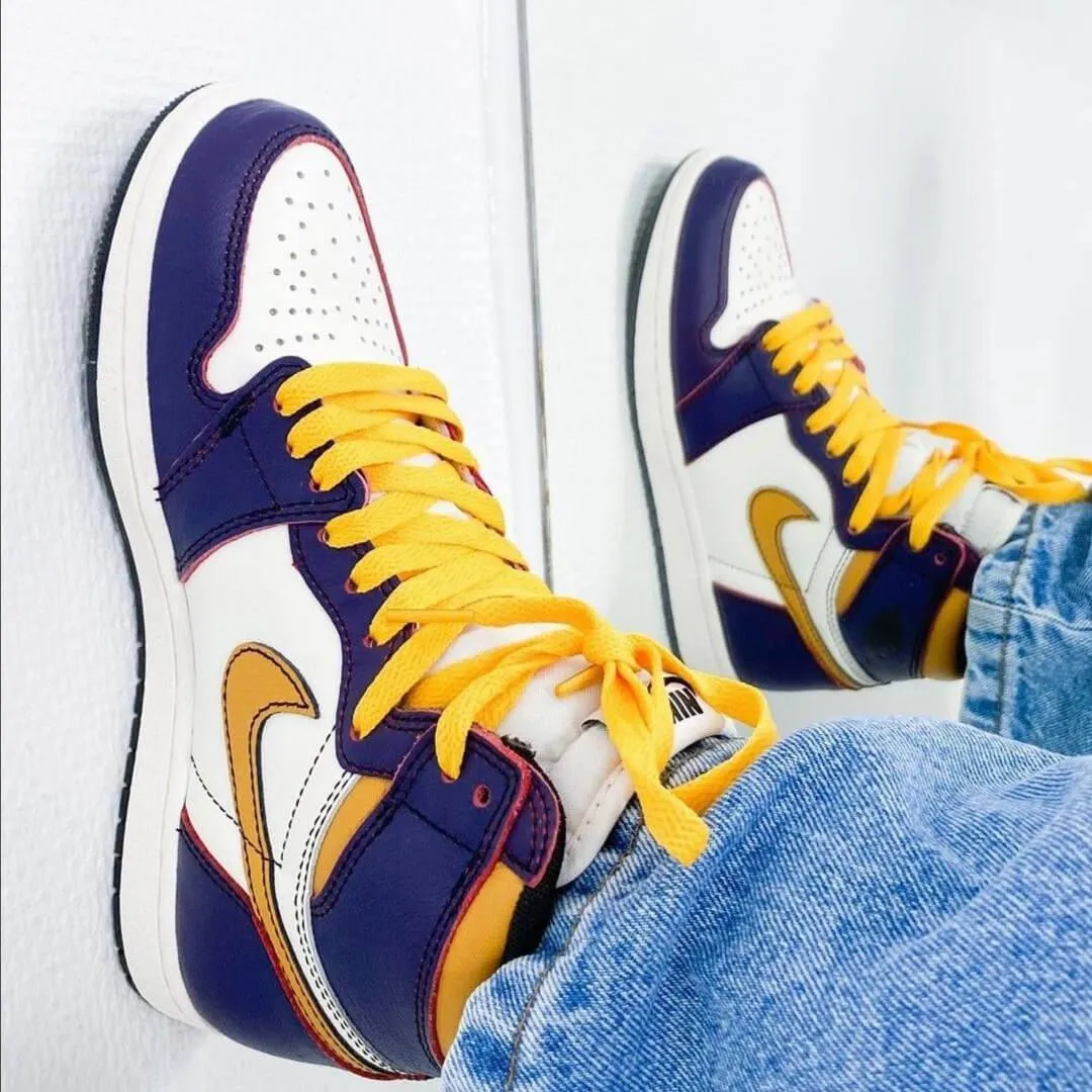 Custom Air Jordan 1 LA To Chicago Sneakers