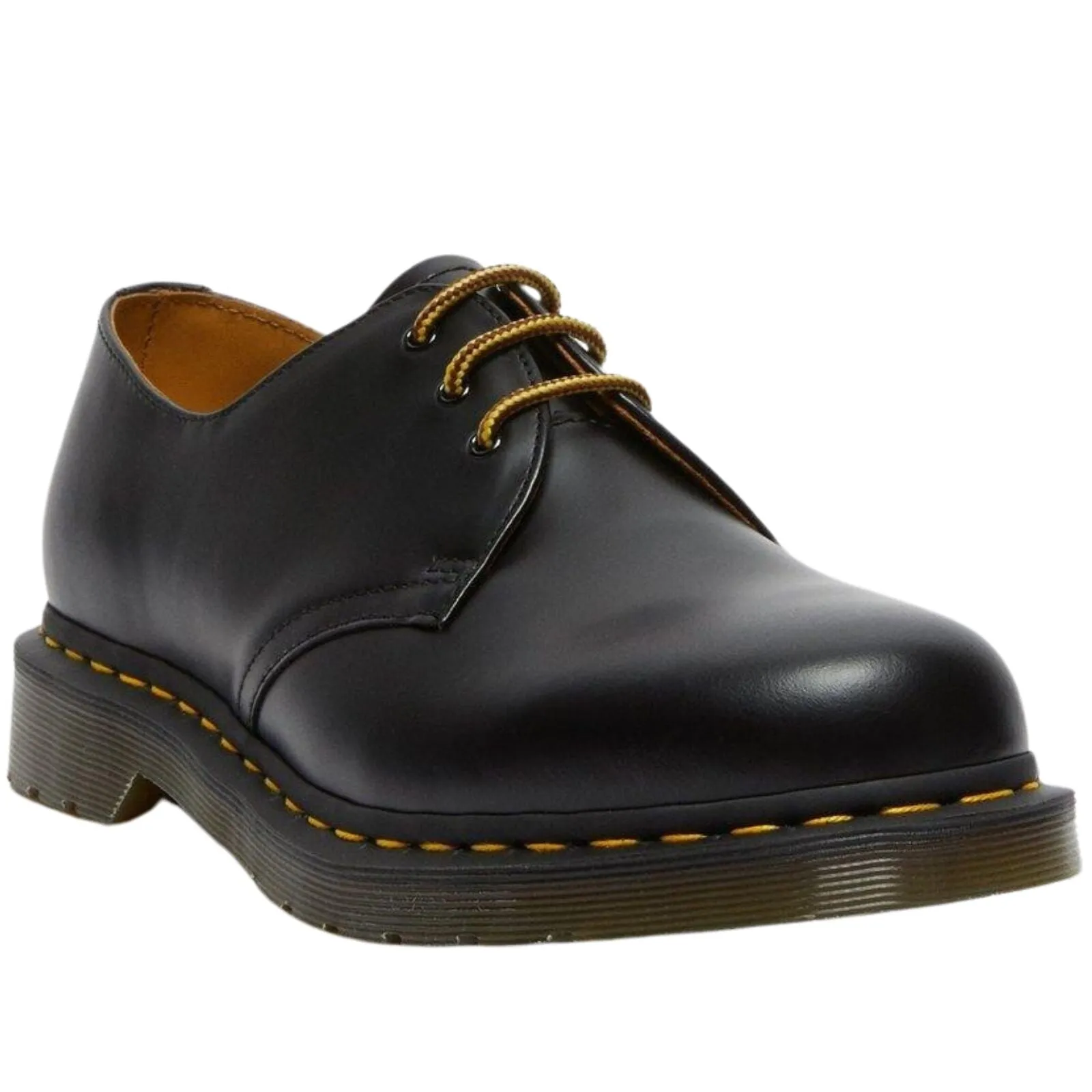 Dr. Martens 65cm Cotton Round Shoe Laces fits 3 Eye Shoes in Brown Yellow