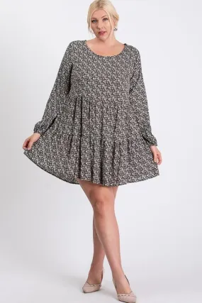 Flirty Floral Long Sleeve Dress