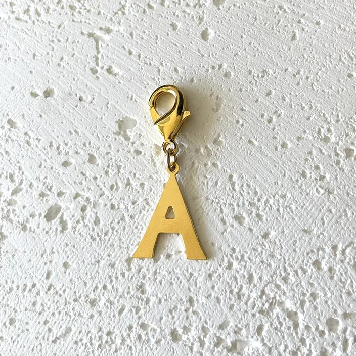 Initial Charm for Shoelace