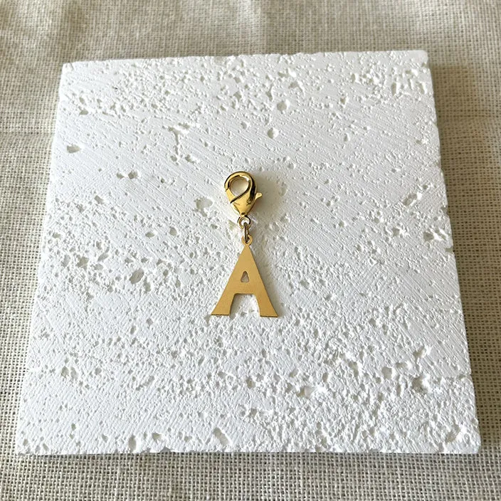 Initial Charm for Shoelace