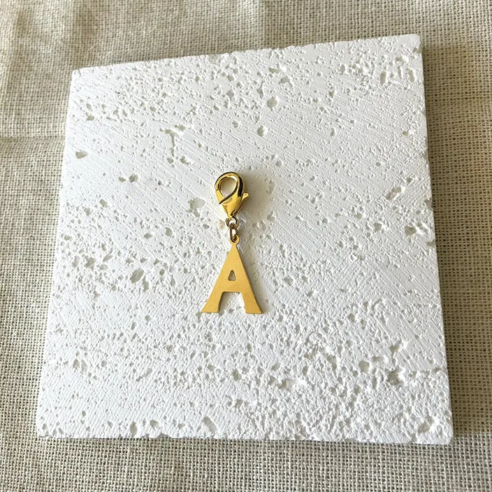 Initial Charm for Shoelace