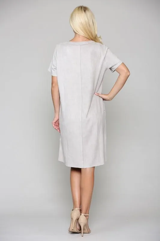 Pre-Order Adelyn Dress W/ Front Detailed Stitching