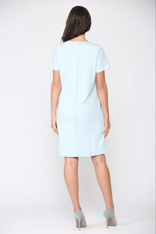 Pre-Order Adelyn Dress W/ Front Detailed Stitching