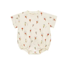 Relaxed Bubble Romper - Gelato