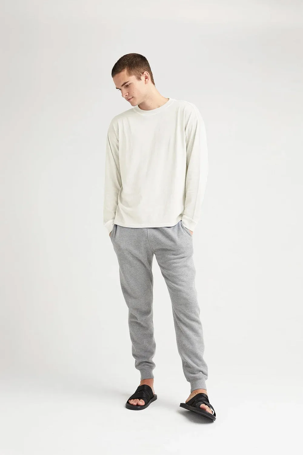 RELAXED LS TEE Bone