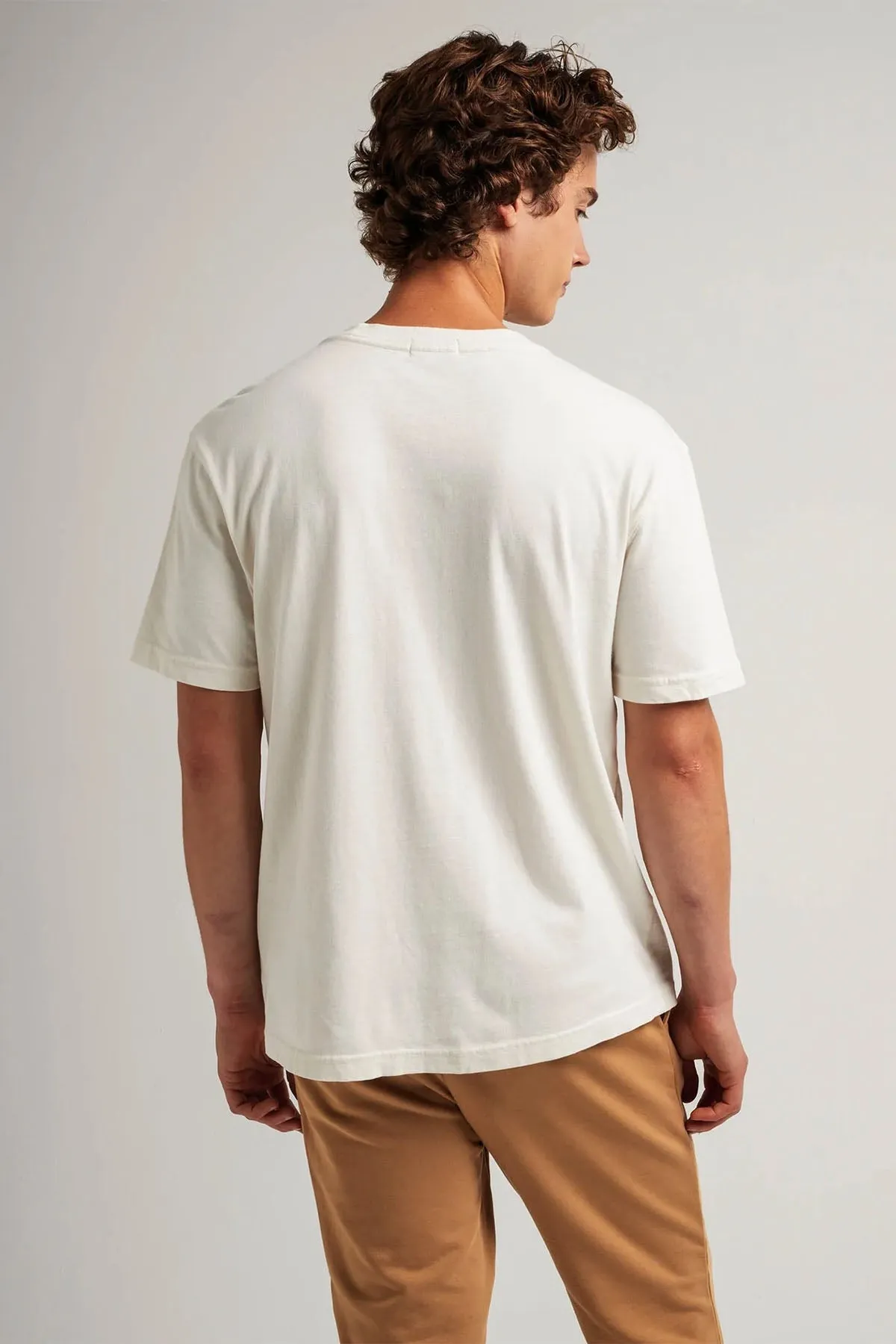 RELAXED SS TEE Bone