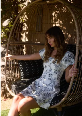 Rose Haven Mini Dress